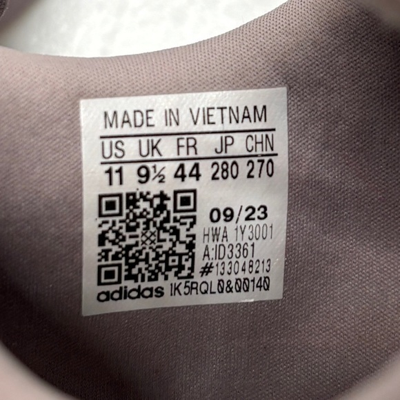 Adidas Swift Run 23 Women’s US 11 Lavender Knit Athletic Sneakers EU 44 - Picture 8 of 9